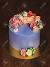 Simple Purple Cake Design