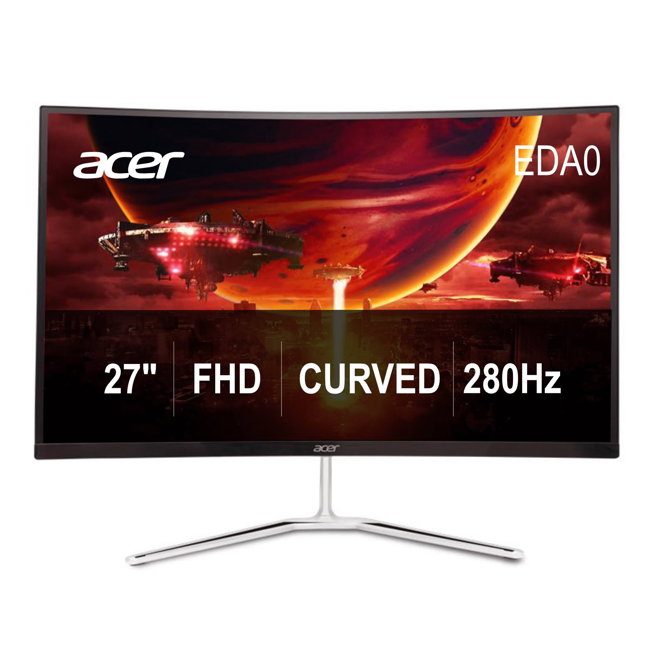 Acer Nitro 27 Full HD 1500r Curved Gaming Monitor AMD FreeSync Premium Technology