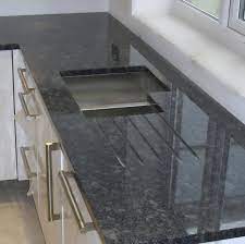 D double bath vanity in grey with granite vanity top in grey with white sink , our products have great quality to withstand any moist. Kitchen Worktop Styles Cheshire Granite Worktops Kuhnya