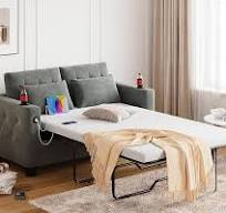 Amazon.com: LINSY HOME Pull Out Sofa Bed - Full Size Sleeper ...
