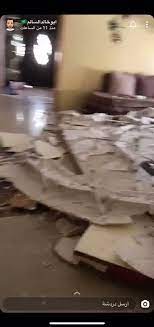 معماري تركي الحصيني di twitter الحمدلله على السلامة سقوط كامل جبس الصالة بسبب عدم التنفيذ بشكل صحيح والخوف من باقي اسقف الغرف أرجو من صاحب المنزل التأكد من باقي