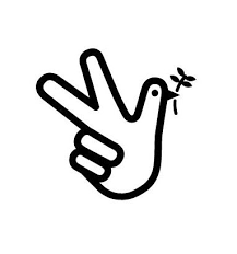 Peace Hand Logo Peace Logo Logo Sign