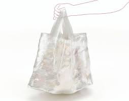 Polythene Carrier Bag White Plain Pk500 Dh Office Supplies