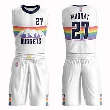 Nuggets store has easy fast shipping on nba denver nuggets custom jerseys. Swingman Men S Jamal Murray White Jersey 27 Basketball Denver Nuggets Suit City Edition