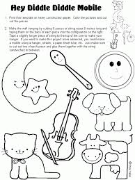 Hey Diddle Diddle Nursery Rhyme Crafts Nursery Rhymes Activities Nursery Rhymes Preschool