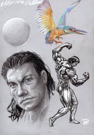 tuschteckning /ink drawing /dibujo a tinta