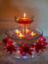 Floating Candles In 2020 Diwali Decorations At Home Diwali Candles Diwali Decorations