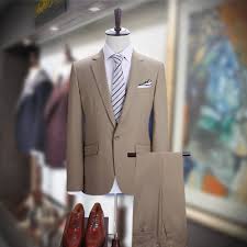 Designer and branded clothing including hugo boss, versace, are available at fine men's clothing retailers in lahore such as men's store, noor's, men's skin european gallery, salman. Buy Camel Color 2 Piece Suit For Men Andre Emilio