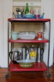 vintage kitchen cart. vintage kitchen