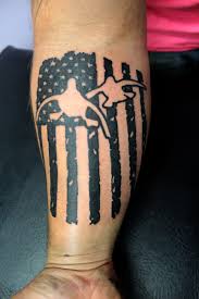 See more ideas about hunting tattoos, tattoos, deer tattoo. American Flag Ducks Unlimited Tattoo Hunting Tattoos Tattoos Duck Tattoos