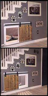 Awesome Dog Kennel Under The Stairs Design Idea If You Want An Indoor Dog House Utilizing The Space Under The St Indoor Dog House Stairs Design My Dream Home
