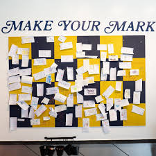 MAKE YOUR MARK! Next time you head into our Oakland Forbes Avenue location,  take a look at our “Make Your Mark” board and add something yourself! We  love our Oakland community and