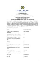 Said it's scaling back its presence in india by converting its branch to a representative office but won't wind down its operations in the country. Fillable Online Firstrand Bank Limited Registration Number 1929 001225 06 Incorporated With Limited Liability In The Republic Of South Africa Issue Of Zar175 000 000 Senior Unsecured Fixed Rate Notes Due 14 April 2045 Under Its