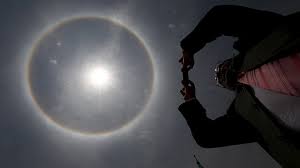 55 free images of sun halo. Holy Sun Solar Halo In Mexico Causes Social Media Frenzy Photos Videos Rt World News