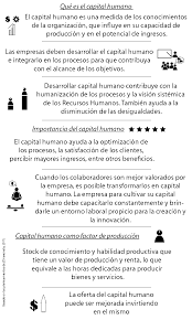 Nos anos 1980, o conceito de capital humano foi retomado, pelos organismos multilaterais mais diretamente vinculados ao pensamento neoliberal, na área educacional, no contexto das demandas resultantes da reestruturação produtiva. Capital Humano Que Es Importancia Composicion Ejemplo Gestiopolis