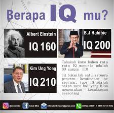 Iq yang didapat habibie tak muncul begitu saja. Kabar Klaten Tes Iq Special Pelajar Facebook