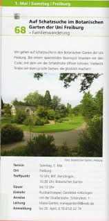 Verzeichnis botanischer gärten in deutschland. Denzlingen 1 Mai Auf Schatzsuche Im Botanischen Garten Der Uni Freiburg Familienexkursion Des Schwarzwaldvereins Denzlingen Regiotrends