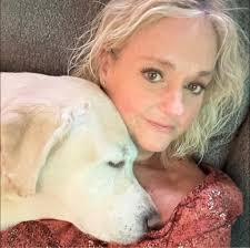 Homemade dog treats recipe with banana, blueberry, and peanut butter