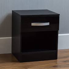 In this video i make one of by bed side table units with three drawers. Amazon Brand Movian High Gloss 1 Drawer Bedside Cabinet Black 47 X 40 X 36 Cm Amazon Co Uk Kitchen Home