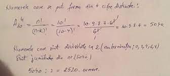 In cate moduri se poate forma echipa? Va Rog Din Suflet Sa Ma Ajutati Cu Problema Asta Cate Numere Naturale Formate Din 4 Cifre Distincte Brainly Ro