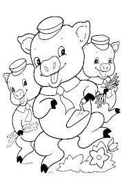 Top 10 Free Printable Three Little Pigs Coloring Pages Online Coloring Pages Three Little Pigs Little Pigs