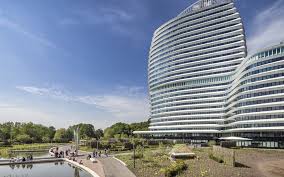 Pavilion Underground Parking By Unstudio In City Garden Groningen Education Architecture Architecture Building Architecture