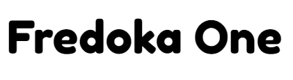 Fredoka One Font Gifgit You can use this font for both personal & commercial.