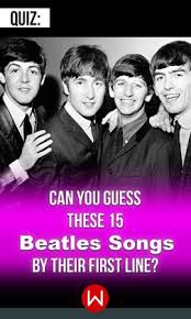 50 halloween trivia questions and answers to get you ready for the scariest day of the year jessica sager, contributor. Quiz Only True Fans Can Name These 15 Beatles Songs By Their First Line Beatles Songs Beatles Trivia The Beatles