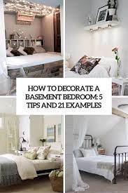 How To Decorate A Basement Bedroom 5 Ideas And 21 Examples Digsdigs Basement Bedrooms Small Room Design Bedroom Decor Design
