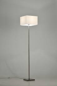 vloerlamp 71225 modern staal rvs stof wit vierkant vloerlamp eetkamerstoelen vloerlampen woonkamer