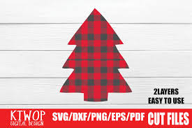 Find & download free graphic resources for christmas tree. Christmas Tree Buffalo Plaid Svg Graphic By Ktwop Creative Fabrica