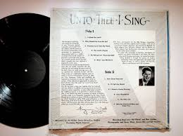 Johnson City TN Dottie Garrison Unto Thee Gospel Christian Vinyl LP Record  VG+