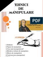 La aproape două decenii de la prima ediţie, cunoscutul sociolog şi ziarist bogdan ficeac oferă studenţilor, dar şi publicului larg, o nouă variantă a cărţii, restructurată şi actualizată, revăzută şi adăugită consistent. Manipulare