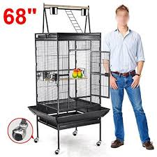 Bird Cage On Wheels For Sale Bird Products With Images Pet Bird Cage Large Bird Cages Macaw Cage