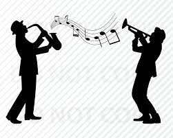Jazz Band Svg Files For Cricut Silhouette Clipart Saxophone Svg Image Musical Notes Svg Eps Saxophone Png Dxf Clip Art Jazzpng Jazz Saxophone Jazz Band