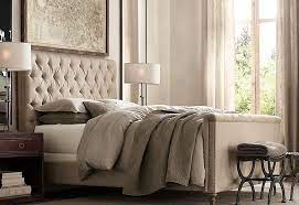 Restoration Hardware Chesterfield Panel Bed Home Decor Bedroom Restoration Hardware Bedroom Master Bedrooms Decor