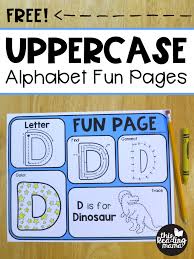 Until fairly recently (until 1835), the 27th letter of the alphabet (right after z) was the. Uppercase Alphabet Fun Pages This Reading Mama