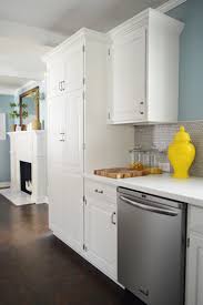 Here, for example, four ovens have been installed into the row of cabinets. How To Add Crown Molding To The Top Of Your Cabinets Young House Love