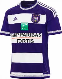 Anderlecht brought to you by: Rsc Anderlecht 15 16 Kits Released New Football Shirts Soccer Shirts Sports Shirts
