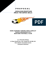 Contoh proposal sepak bola maret 03 2017 assalamu alaikum kawan kawan. Proposal Kostum Sepatu