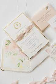 Wedding Invitations Little Black Dress Paperie Monogram Wedding Invitations White And Gold Wedding Themes Wedding Invitations