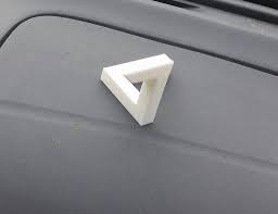 Has The Impossible Triangle Been Made Possible With 3d Printing 3dprint Com The Voice Of 3d Printing Additive Manufacturing Impossible Triangle Impossible Shapes Penrose Triangle