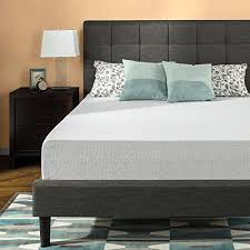 Zinus 12 Inch Gel Infused Green Tea Memory Foam Mattress Queen Queen Memory Foam Mattress Memory Foam Mattress Mattress Buying