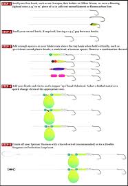 How To Tie A Walleye Spinner Or Crawler Harness Fishing