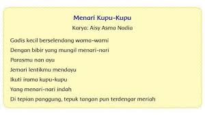 Maybe you would like to learn more about one of these? Isi Bait Puisi Menari Kupu Kupu Tersebut Adalah Tribun Padang