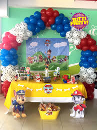 Paw Patrol Arch Balloons Decorations Paw Patrol Party Decorations Balloons Ideas Paw Paw Patrol Party Decorations Paw Patrol Party Paw Patrol Birthday Party