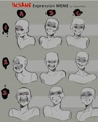 Capochiino Expression Draw Drawing Face Expressions Drawing Expressions Art Reference
