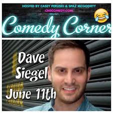 Comedy Corner Presents: Dave Siegel LIVE at The Black Box