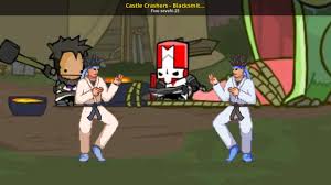 For a game called castle crashers, there isn't many castles around. Castle Crashers Blacksmith S Camp M U G E N Mods