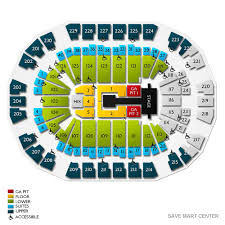 Save Mart Center 2019 Seating Chart